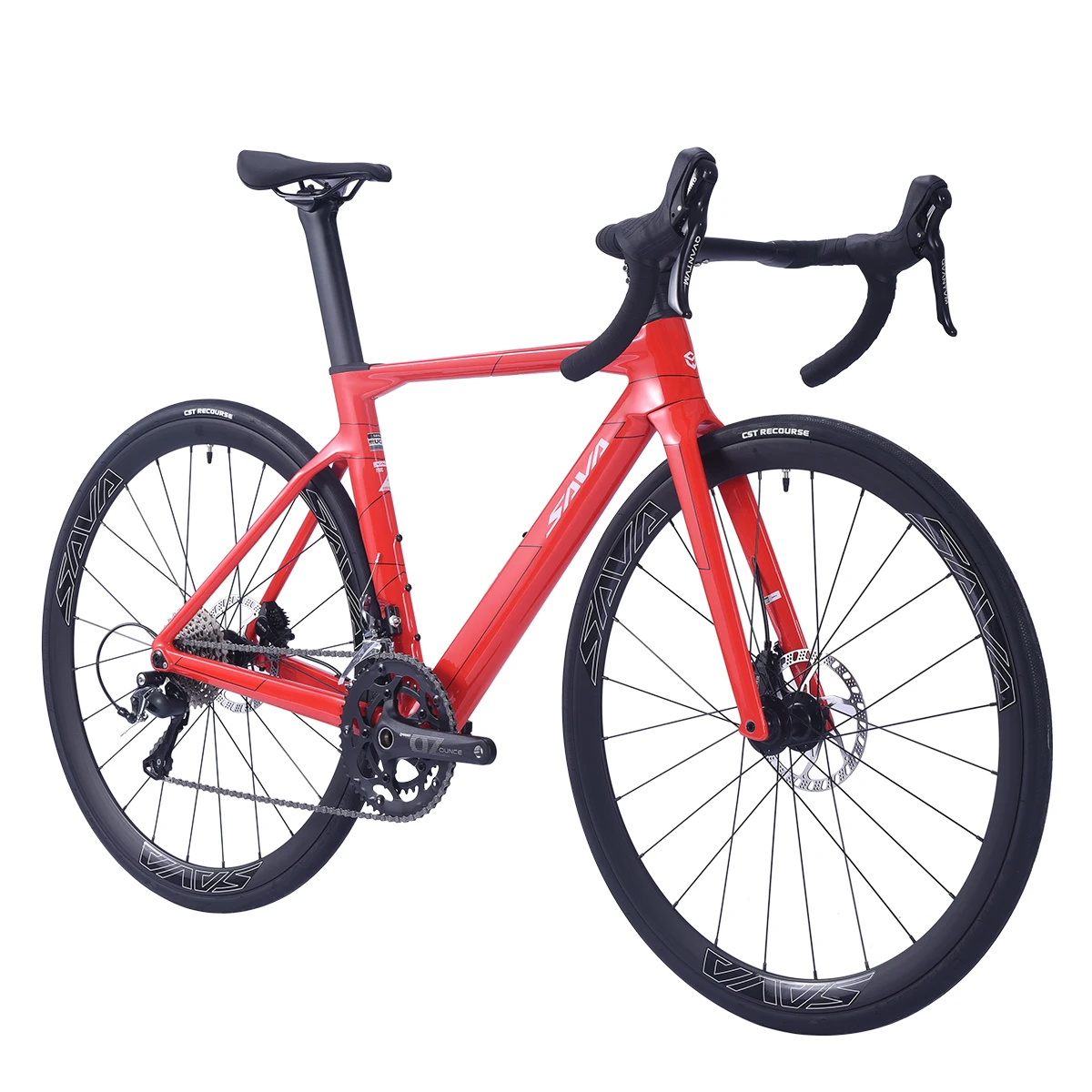 SAVA A4 Carbon Fiber Road Bike, 700C Adult Racing Bike, Equipped With SHIMANO TIAGRA R4700, 20-Speed Groupset