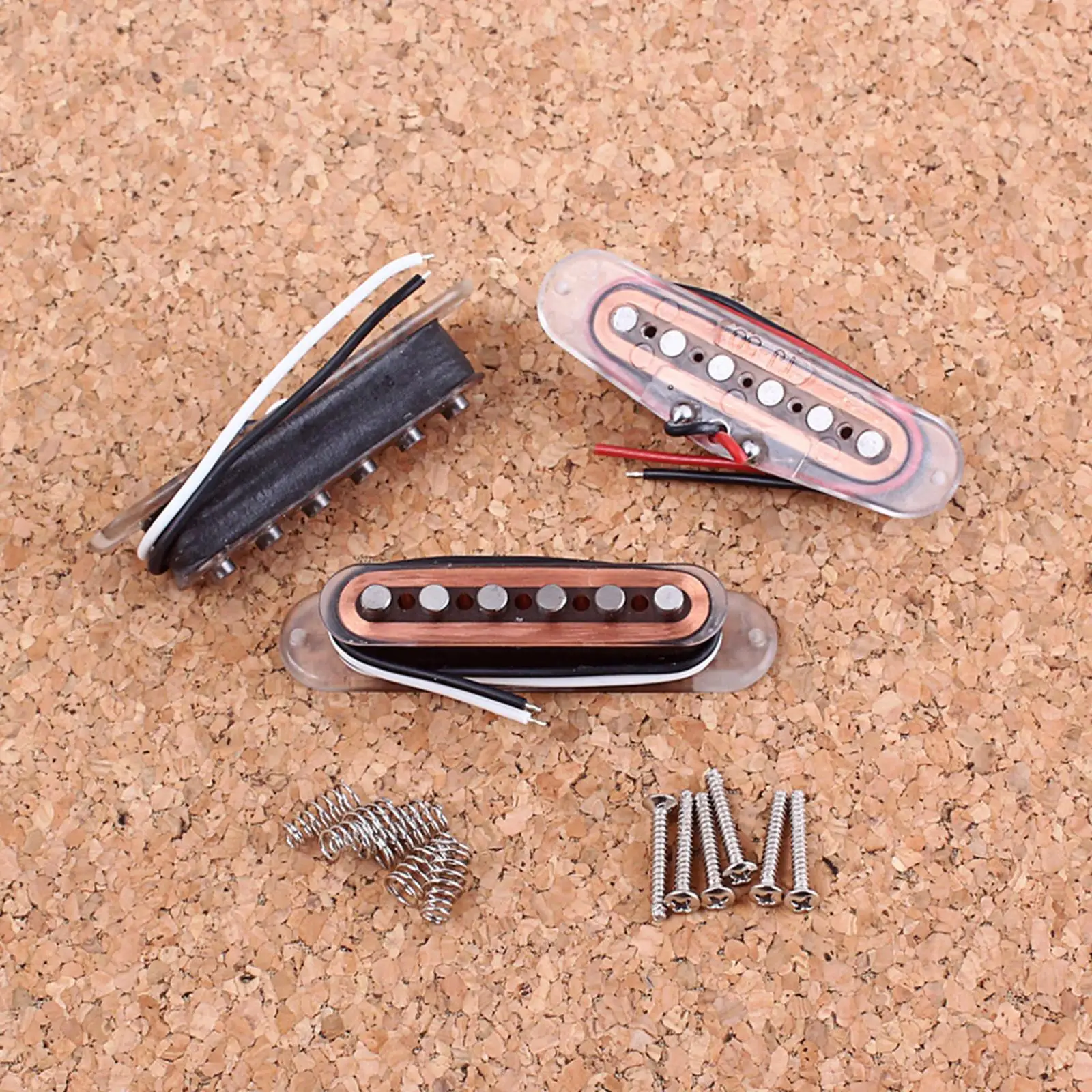 Set of 3 Alnico Single SSS Pickup for ST Style Guitar