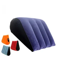 Women Masturbate Sex Pillow Cushion BDSM Sex Furniture Adult Sexual Position PVC Flocking Pillows Couple Outdoor Travel Supply