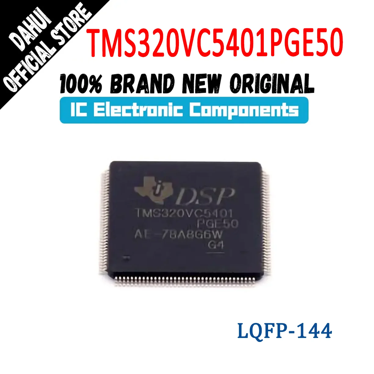

TMS320VC5401PGE50 TMS320VC5401PGE TMS320VC5401 TMS320VC TMS320VC TMS320 TMS IC chip CPLD FPGA LQFP-144 In Stock 100% New Originl
