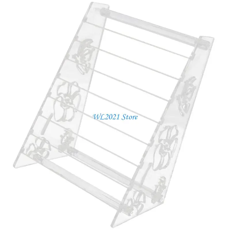 G5GC – présentoir perles en acrylique polyvalent, support perles en acrylique Unique, présentoir bijoux transparent une