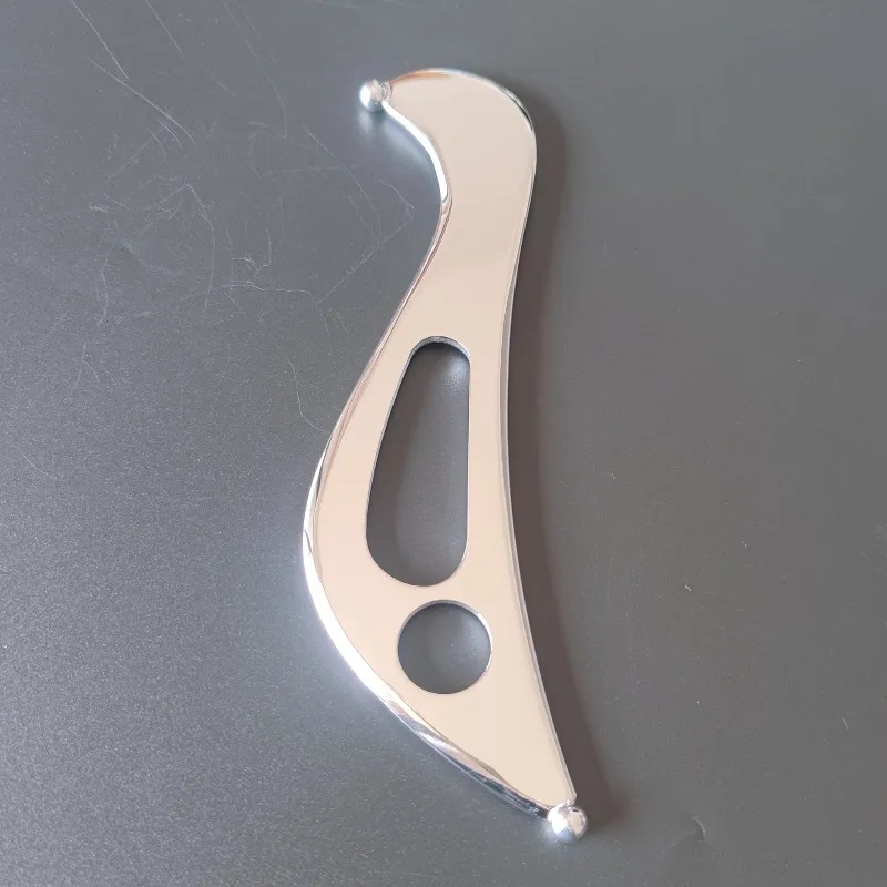 Fascia Knife Therapy Full Body Massage Double Headed Bird Shaped Perforated Stainless Steel Fascia Knife Therapy Scraper