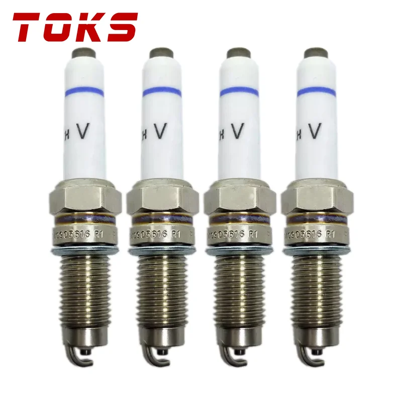 4/6Pcs 04C905616 0241140516 Normal Spark Plug For VW Volkswagen Golf Papid Bora Jette Skoda Sagitar Citigo Octavia Rarid Yeti