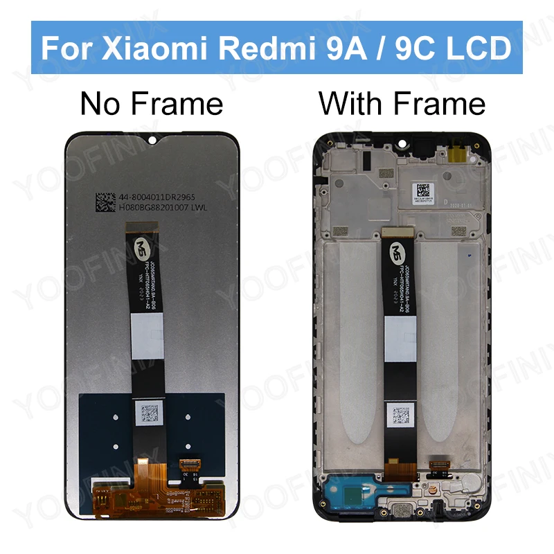 ЖК-дисплей 6,53 дюйма для Xiaomi Redmi 9A 9C M2006C3MG, сенсорный экран для Redmi 9 LCD M2004J19G, дисплей M2006C3LI M2006C3LG, запасные части