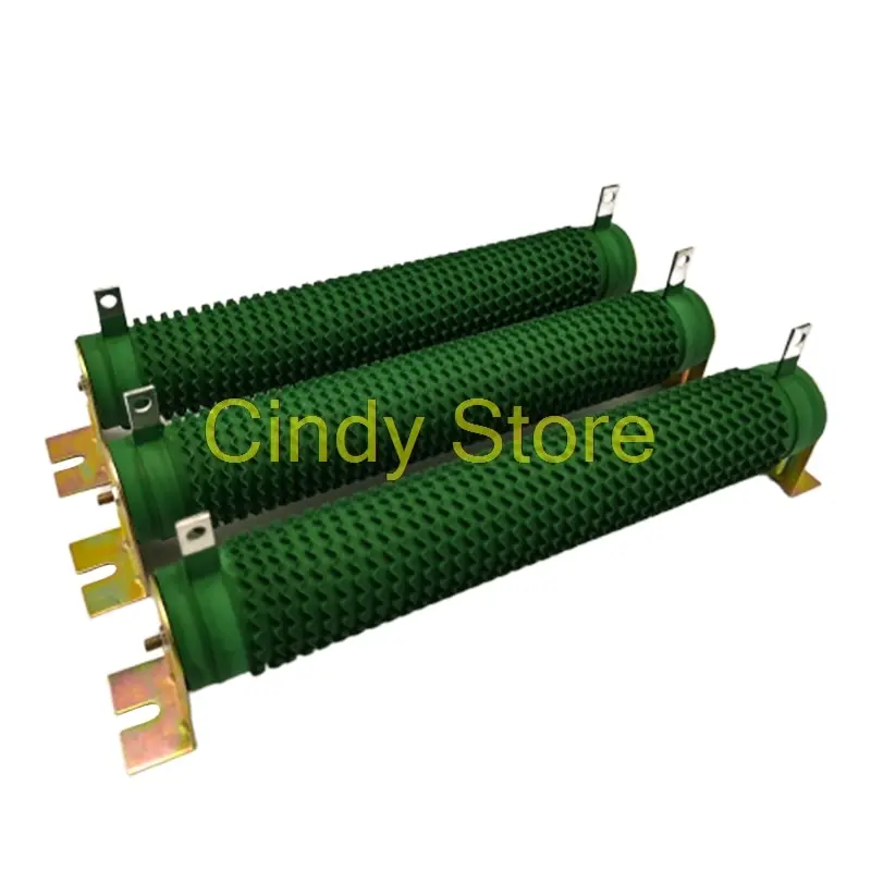 Power Coated corrugated Wire-wound Resistor 5% Fixed Type Tubular Shaped Pipple Winding Resistor 8000W