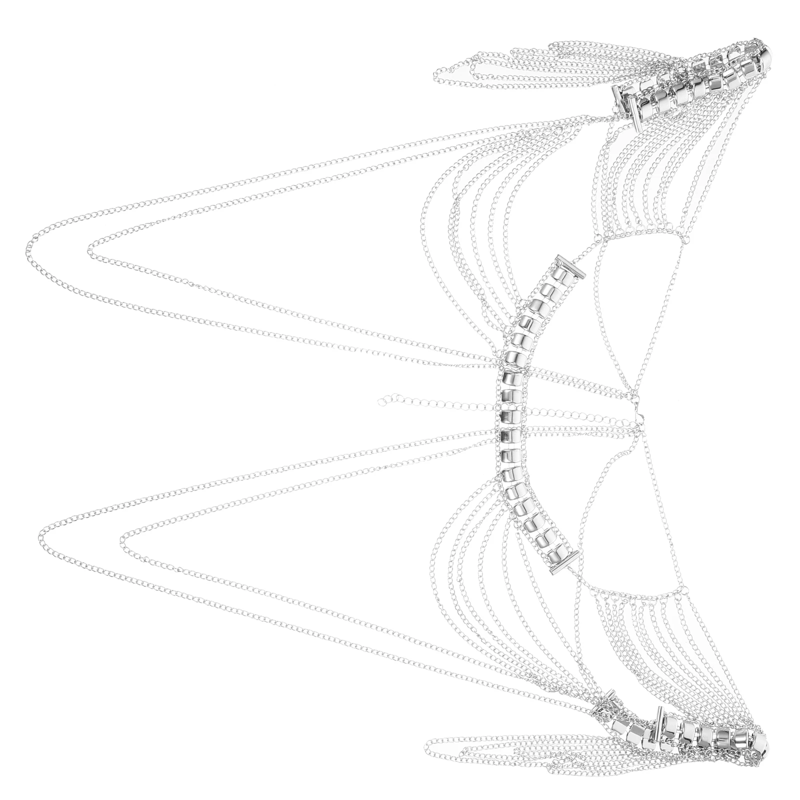 

Tassel Shoulder Chain Lightweight Alloy Necklace Beach Accessories Women Body Shaped Jewelry Unique Attractive Charm Party