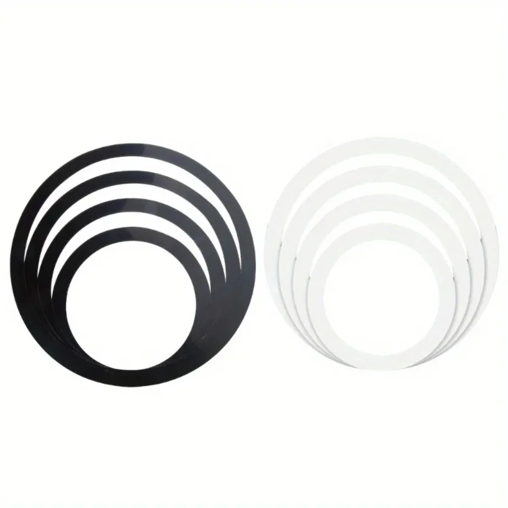 1Set Percussion Accessories Mute Pads for Drums Tone Control Drum Mute Rings Muffler Rings Drum Suppressors