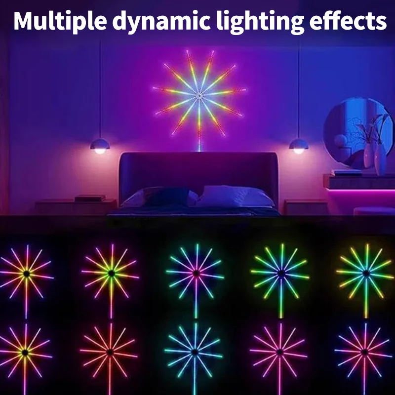 Usb Powered Color Changing Windmill Light with Remote Control, as Well as Colorful Fireworks Lights, Are Ideal for Indoor