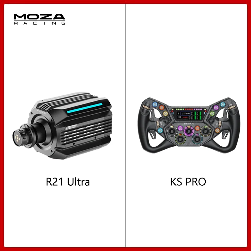 MOZA Racing R21 Ultra Wheel Base with Steering Wheel - AliExpress 44