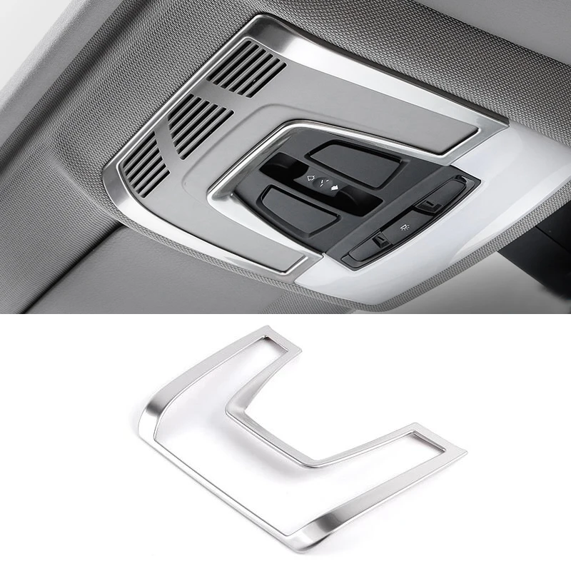 For BMW X1 X5 X6 F20 F21 F22 F30 F31 F32 F33 F34 F36 F48 F15 F16 Car Styling Interior Front Reading Light Lamp Frame Cover Trim