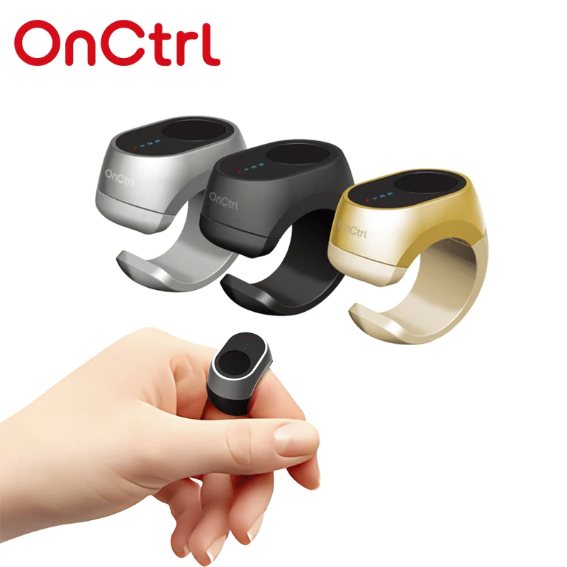 Mobile Remote Control Ring Wireless Finger Shutter for Phone/Tablets/VR AR Glasses/Smart TV/BT Keypad Electronic Equipment