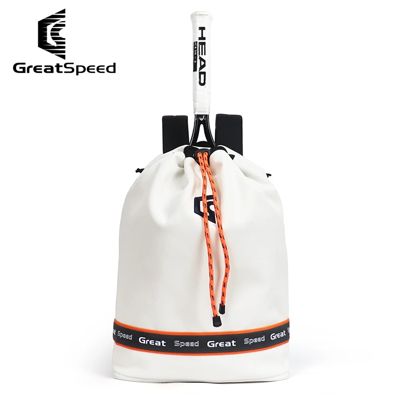 

GREATSPEED Unisex High-Aesthetic Tennis Badminton Bag with Independent Shoe Compartment Dual-Shoulder Strap Korean Style Sports