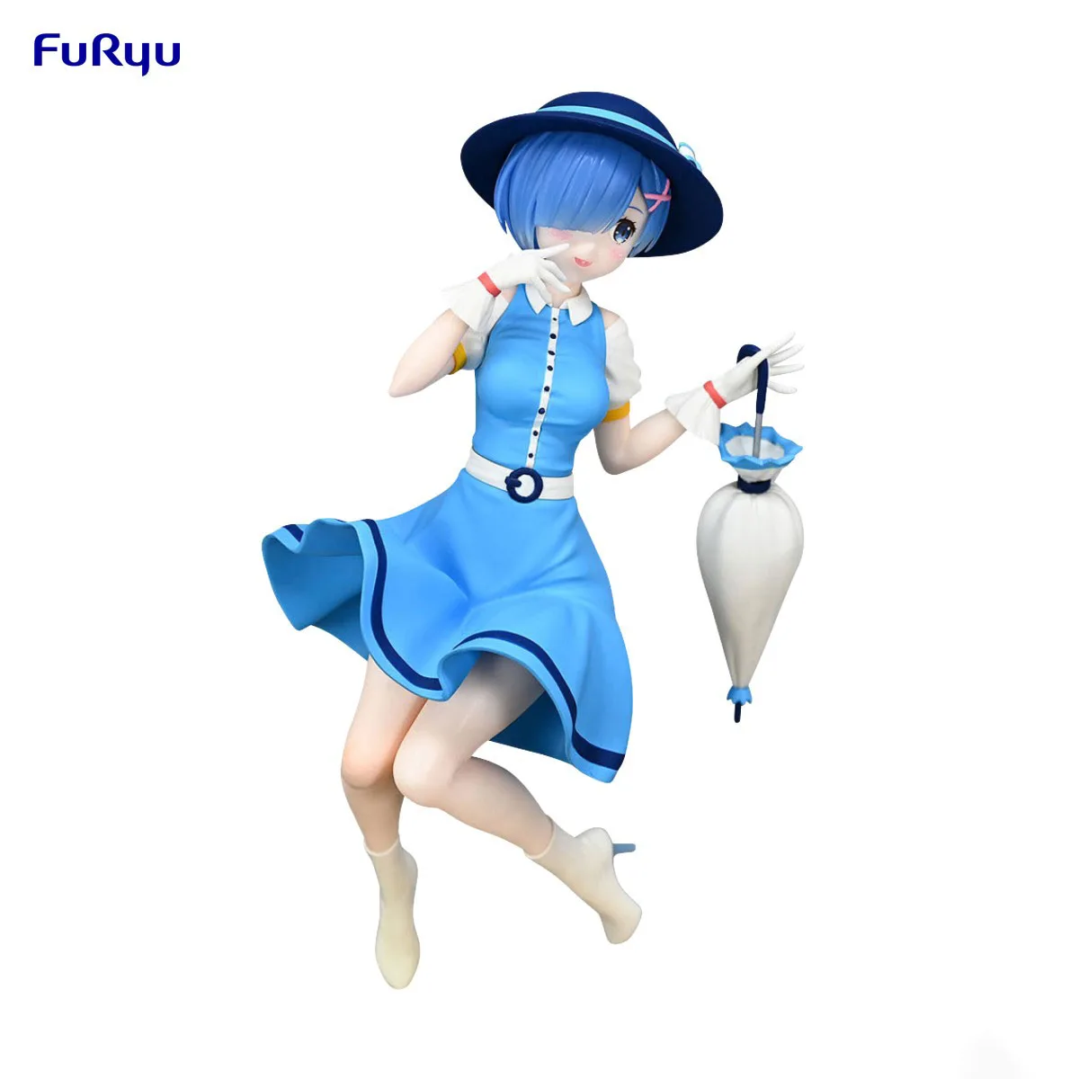 Original en Stock FuRyu Trio-Try-iT Re:Zero Kara Hajimeru Isekai Seikatsu Rem chica Retro figura de Anime de moda figura de acción