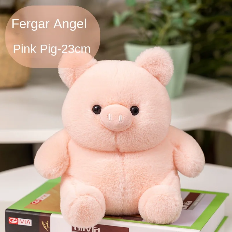 

Huggable Fat Pig Stuffed Plush Toys for Kids Small Pink Pig Doll Cute Stuffed Animal Pig