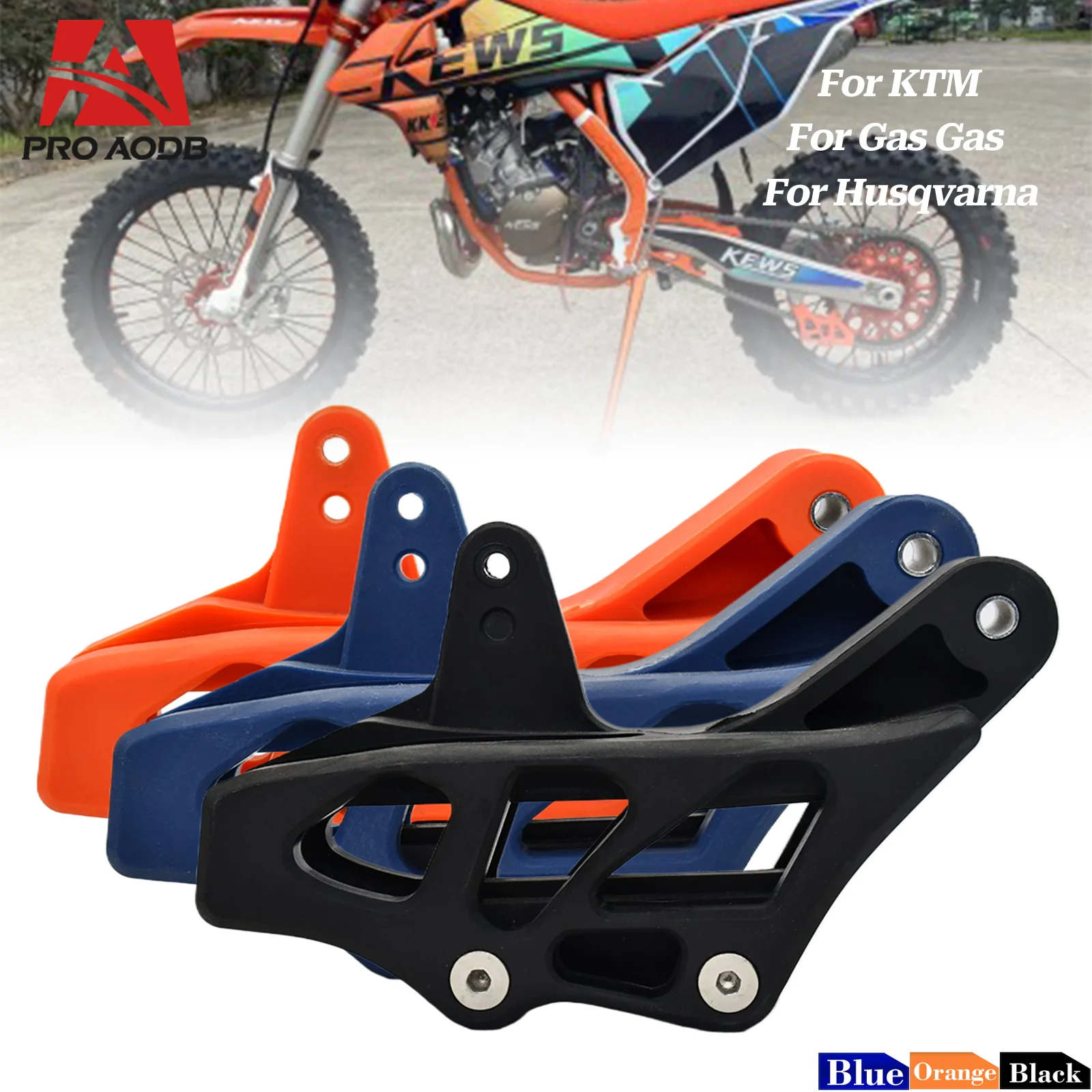 Motocross Plastic Chain Guide Guard For KTM Husaberg Husqvarn TE FE TC FC TX FX FS 125 250 350 390 450 501 09-2017 2018 2019