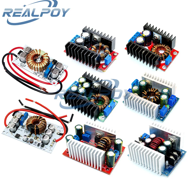 DC-DC 120W / 150W / 250W / 9A 300W / 300W 20A / 400W 15A / 600W 10A Przetwornica podwyższająca Moduł zasilacza przetwornicy obniżającej napięcie