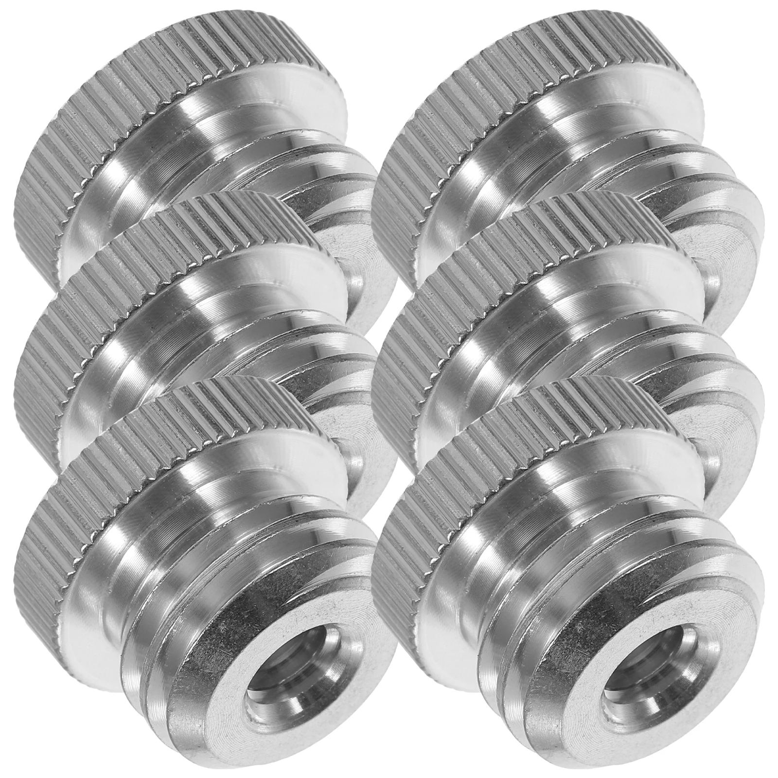 

6pcs Camera Tripod Thread Adapter 1/4 Inch Female to 5/8 Inch Male Conversion Screw Mounting Nut Gradienter Microphone
