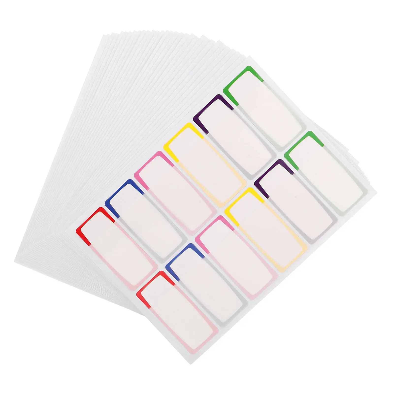 

40 штук настраиваемых именных наклеек для устойчивых к царапинам этикеток для посуды, ланч-боксов, для использования в помещении и на улице