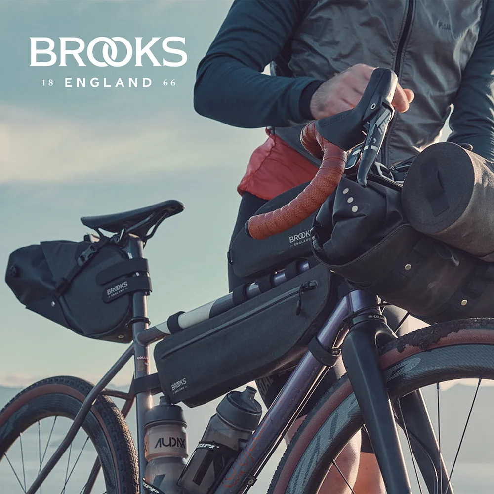 

Brooks Bicycle Frame Bag, Cycling Storage Bag for Road Bike, Folding Bike, and Travel, Bikepacking Frame Pannier