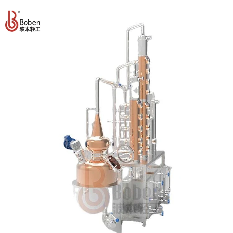 Rum Distillery Fractional Distillation Column  1000 Liter