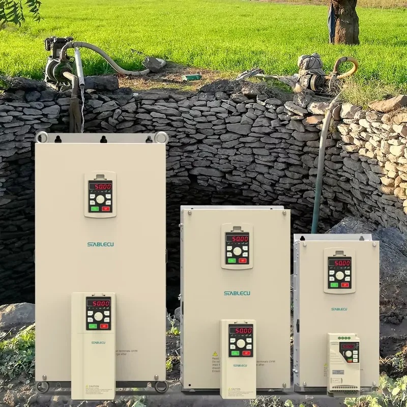Single-Phase 220V Frequency Vfd Converter 0.45KW/0.75KW/1.5KW/2.2KW/3KW/4KW Popular 15KW 3Phase 30KW for Compressors Vector
