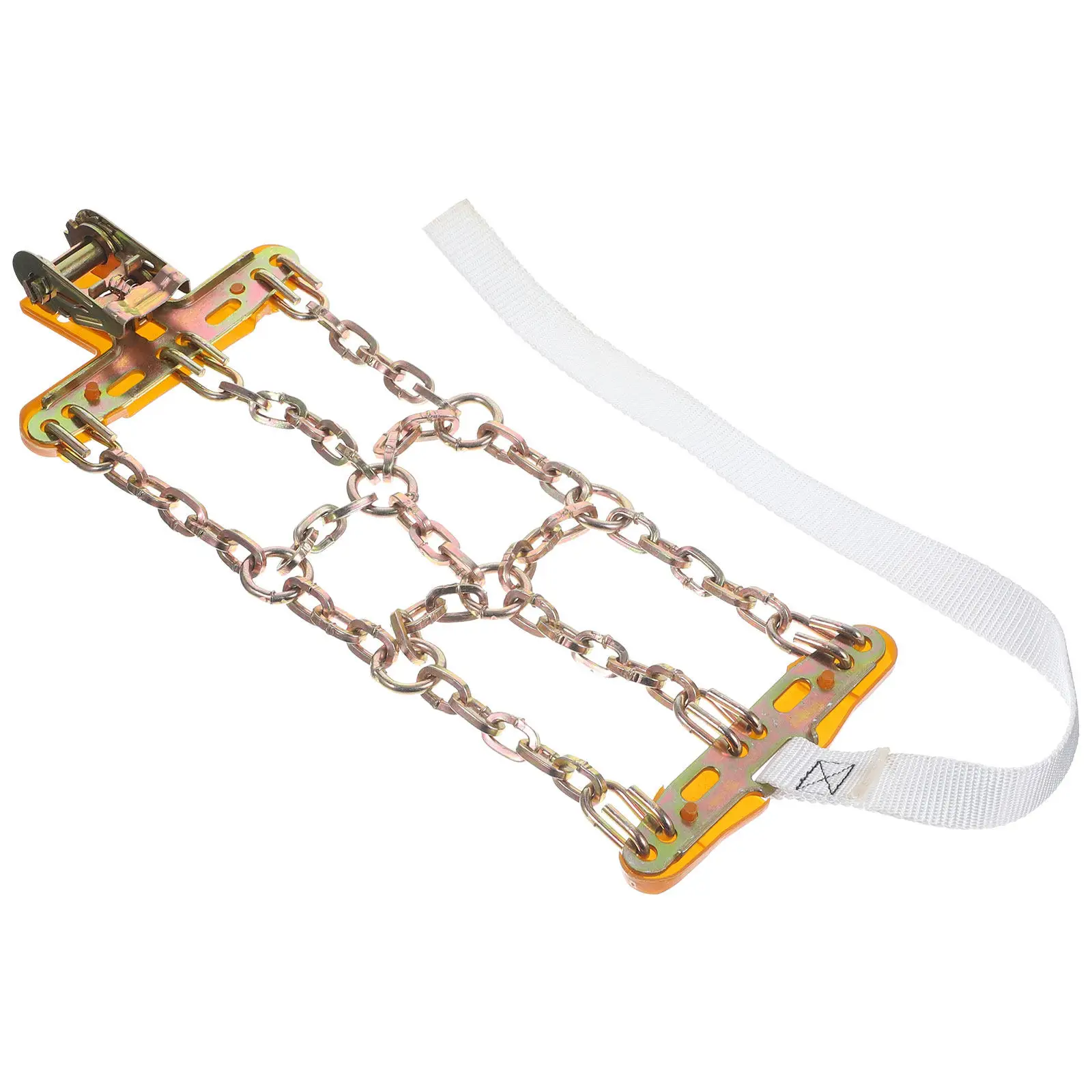 Adjustable Anti-Skid Tire Chains for Cars Trucks Pickup Snow Ice Mud Roads 165Mm-205Mm Width Heavy Duty Winter Car Snow Chains