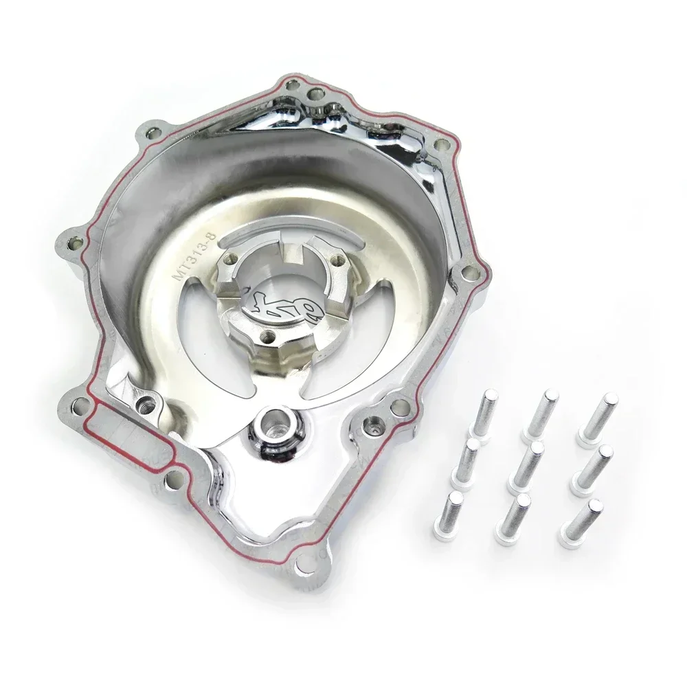 Motorcycle Parts Engine Stator Cover See Through For Yamaha YZF-R6 2006-2022 Black Left Side