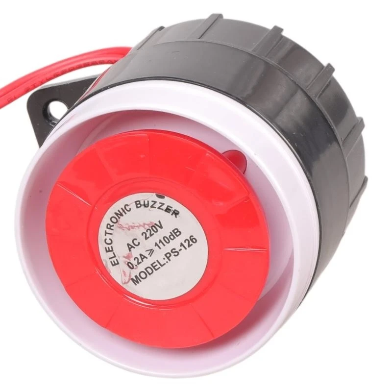 

220V Mount Security 120dB High Volumes Alarm System Easy to Use For Fire Theft Emergency Indoor Defense