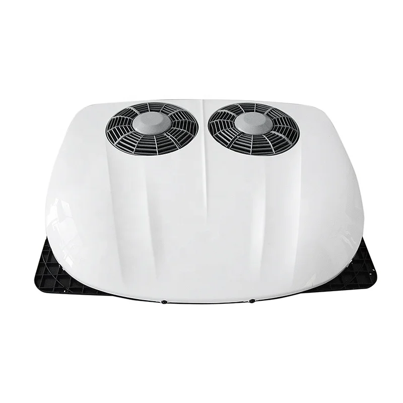 Dual Fan Roof High Cooling Truck Roof Air Conditioner 12V 24v Truck Cab Air Conditioner