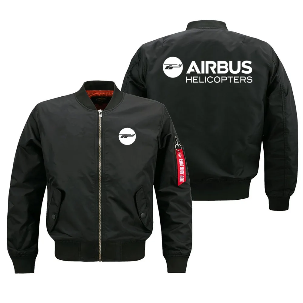 

Outdoor Military Airbus Helicopter Aviation Pilots Ma1 Bomber Flight Jacket Coats for Men Streetwear Casual Baseball Jacket