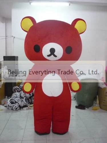 New Adult Hot Sale Foam Bear Fancy Cartoon Mascot Costume Plush Christmas Fancy Dress Halloween Mascot Costume