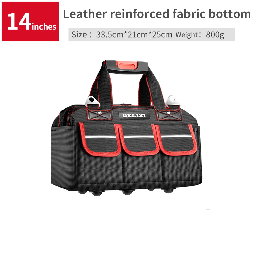 Borsa per attrezzi elettrici scatola Hardware elettrica durevole borsa portaoggetti portatile multifunzionale in tela dedicata