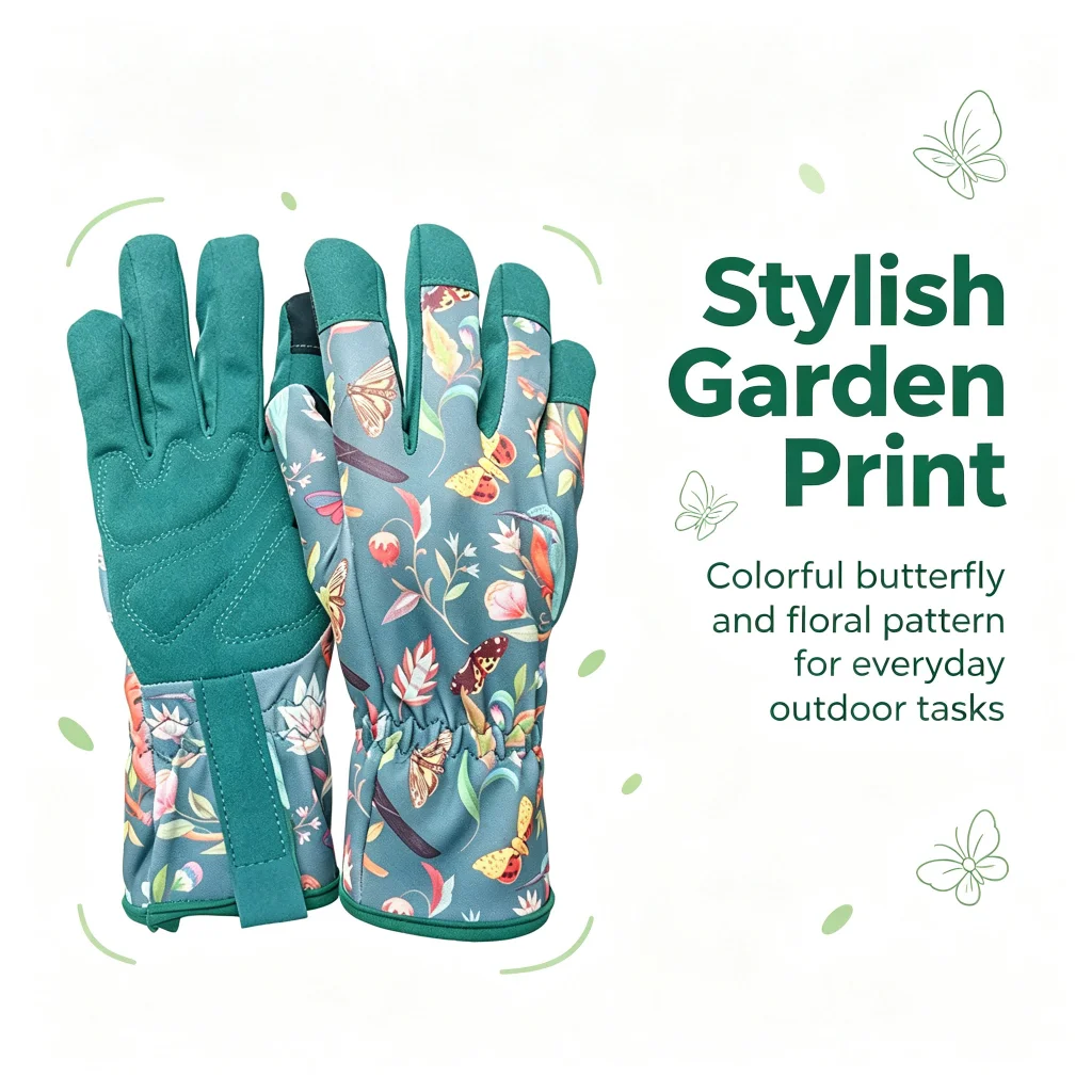 Puncture Resistant Gardening Gloves Microfiber Lightweight Protective Work Gloves For Men Women Planting Pruning Tool Accessorie