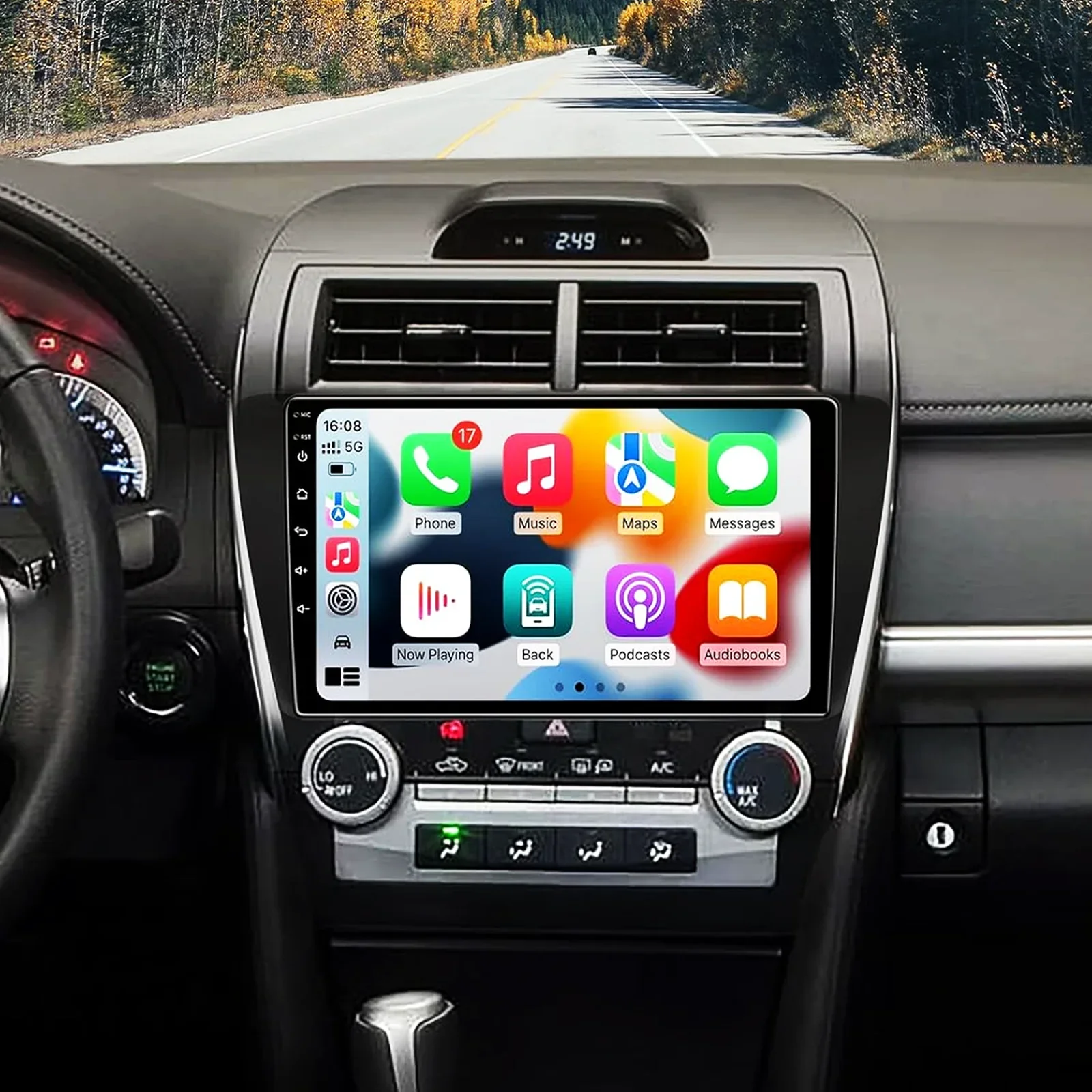 10.1" Android15 For Toyota Camry 7 XV 50 55 2012 2013 2014-2015 2016 2017 Multimedia Carplay Car Player GPS Navigation Car Radio