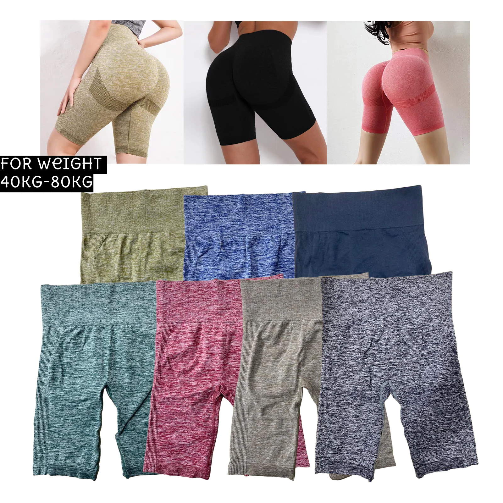 

Yoga Shorts Biker Shorts Absorb Sweat Women Sports Shorts for Home Gym Training Workout Cycling Fitness Jogging