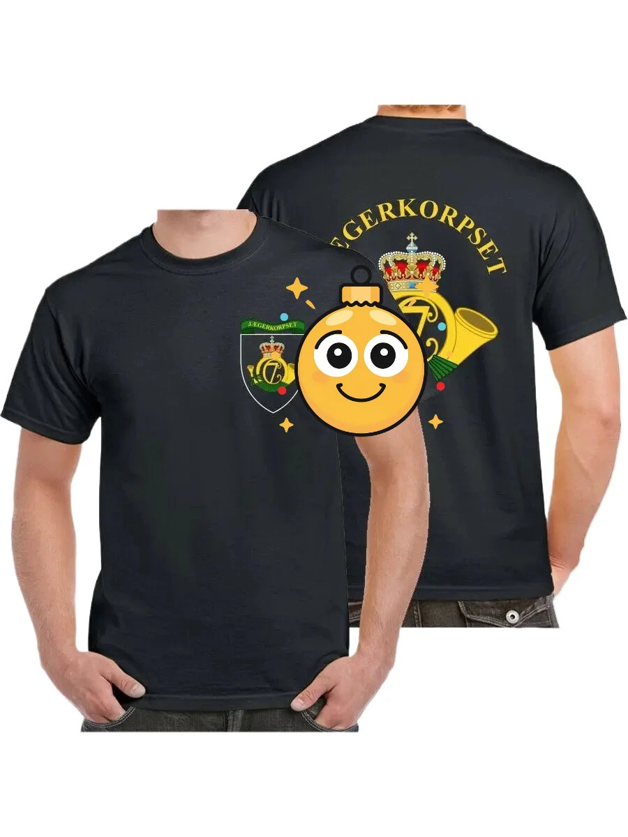 The Jaeger Corps Denmark Special Operations Force T-Shirt 100% Cotton O-Neck Summer Short Sleeve Casual Mens T-shirt Size S-3XL