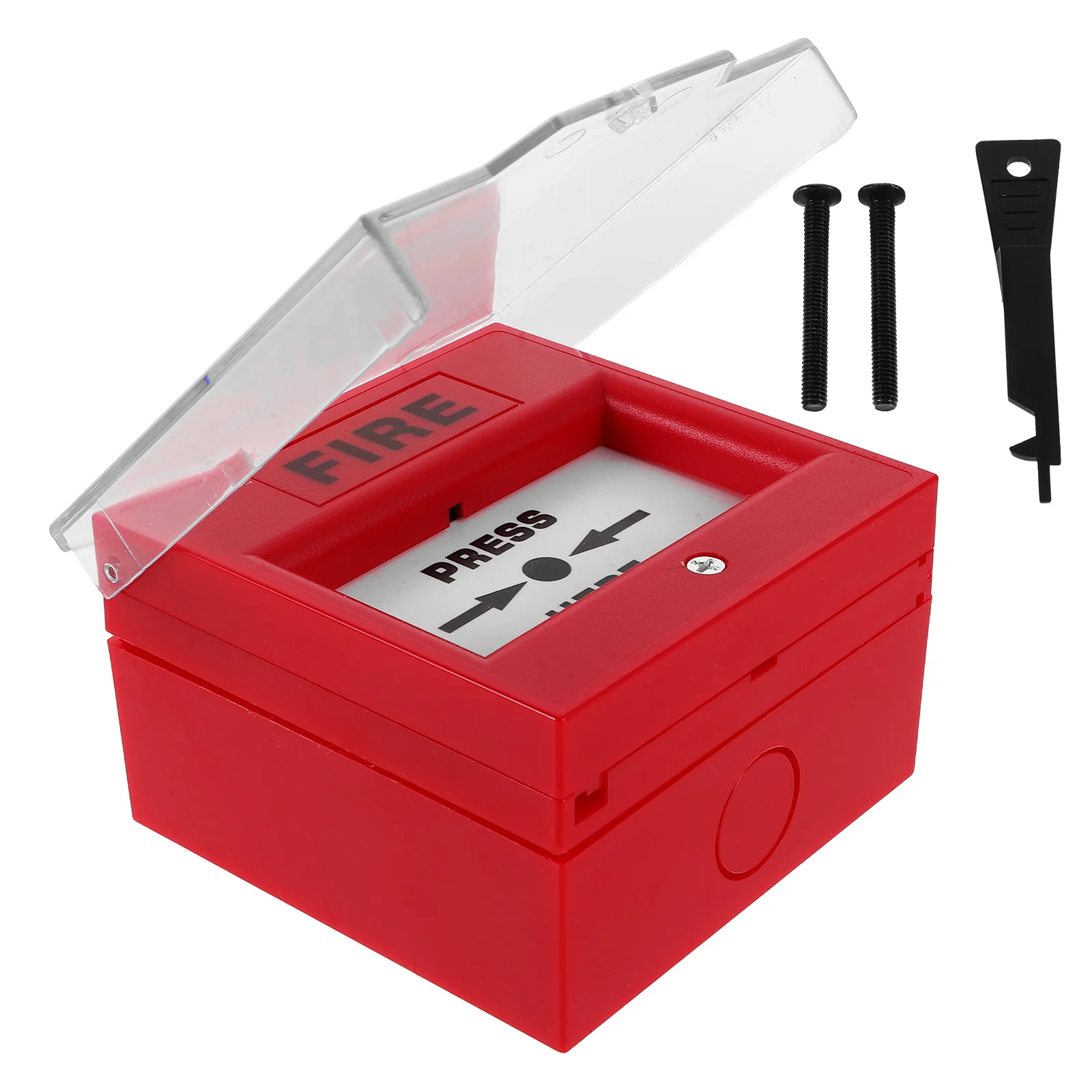 

Emergency Alarm Button Broken Glass Fire Exit Release For Access Control System Home Office School Safety