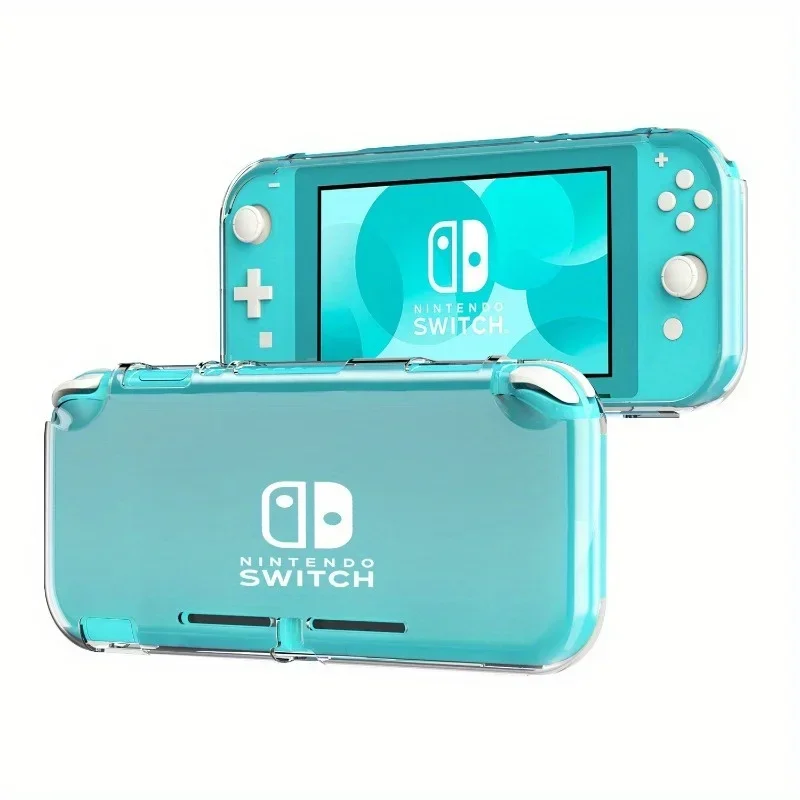 Transparent TPU Switch Lite Case - Shock-Absorbing Softshell Protector, and Crystal-Clear Console Case for Nintendo Switch Lite