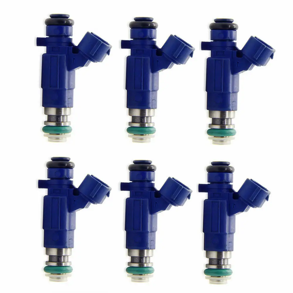 6Pcs Fuel Injector Nozzle for Patrol R34 RB25DET 2.5 16600-AA500 FBJE100 16600AA500