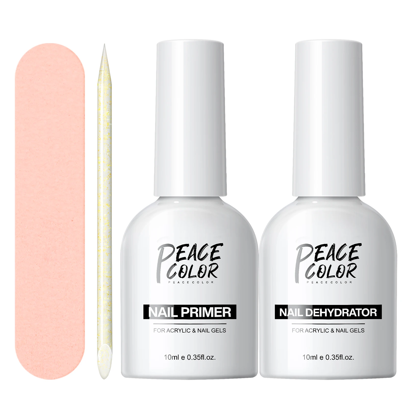 

Peacecolor 10 мл дегидратор для ногтей, праймер и инструменты для ногтей, быстросохнущий некислотный праймер для гель-лака, идеальный выбор подарка