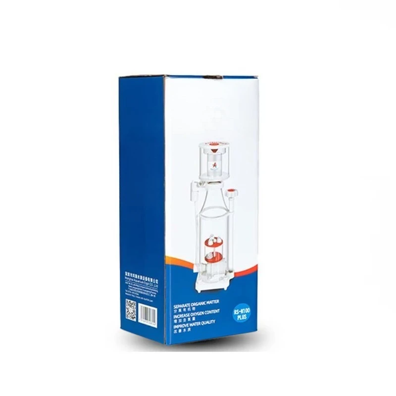 Plus Aquarium Internal Protein Skimmer with DC Pump 110-240V for 150-300L Marine Coral Reef Fish Tank