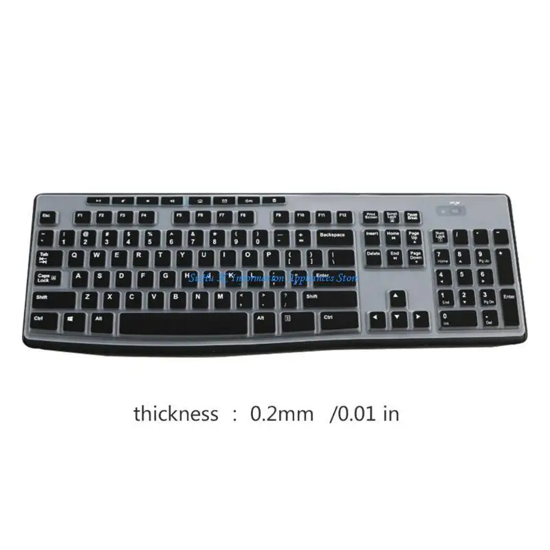  Silicone Keyboard Guard Skin Film For K200 K260 K270 K275 Keyboard Full Protections Against Dust and Spills