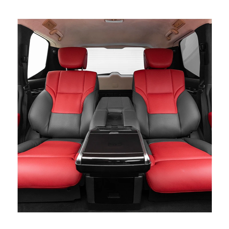 Hot Design Luxury Original Car Seat Cover Diamond Stitching Custom Fit Leather Car Seat Covers for Land Cruiser Lc200