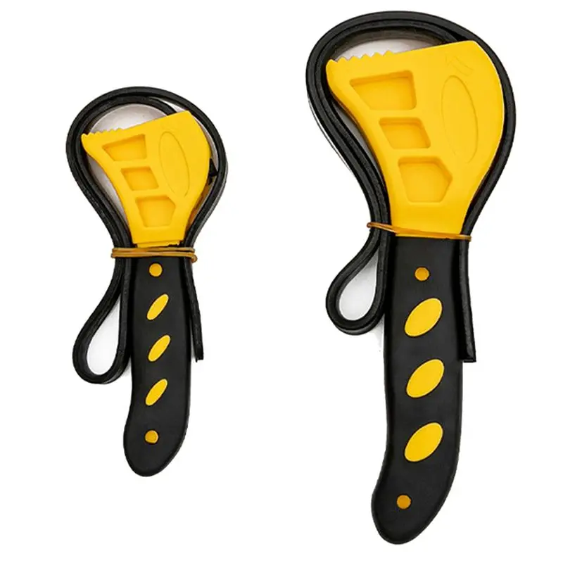 

Многофункциональный ременной ключ ABWZ с регулируемой открывалкой для бутылок, универсальный ключ для авторемонта и резиновых фильтров