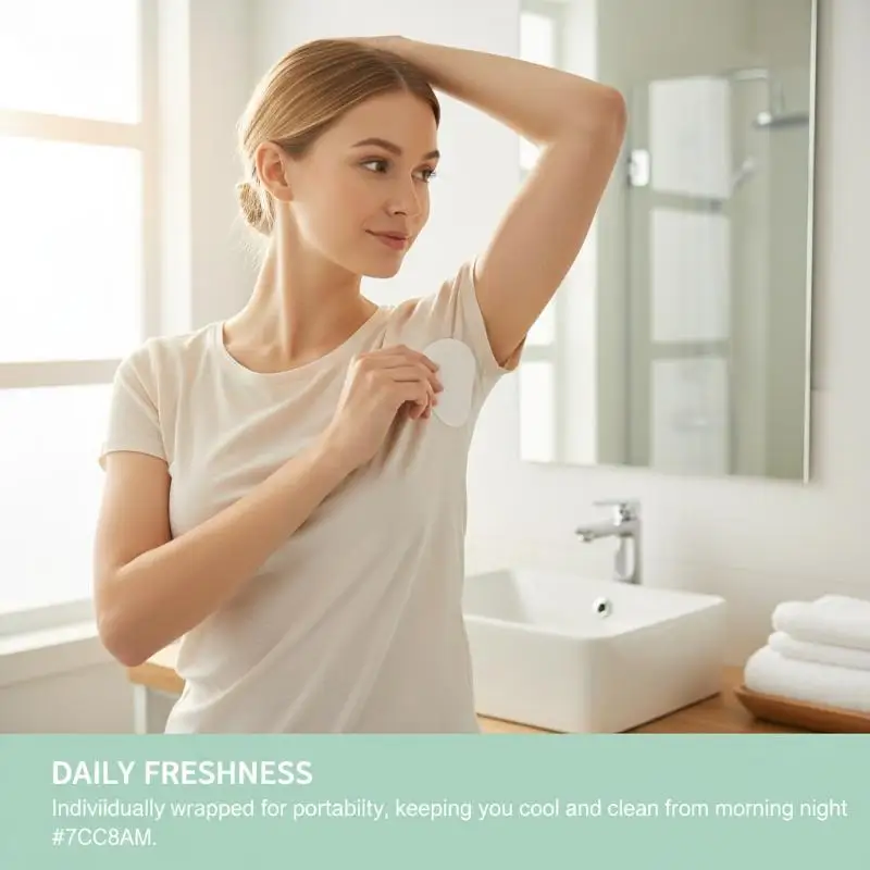 30pcs Unisex Sweat Pads Summer Deodorants Underarm Anti Perspiration Sweat Pads Disposable Absorb Sweat Shield Pad