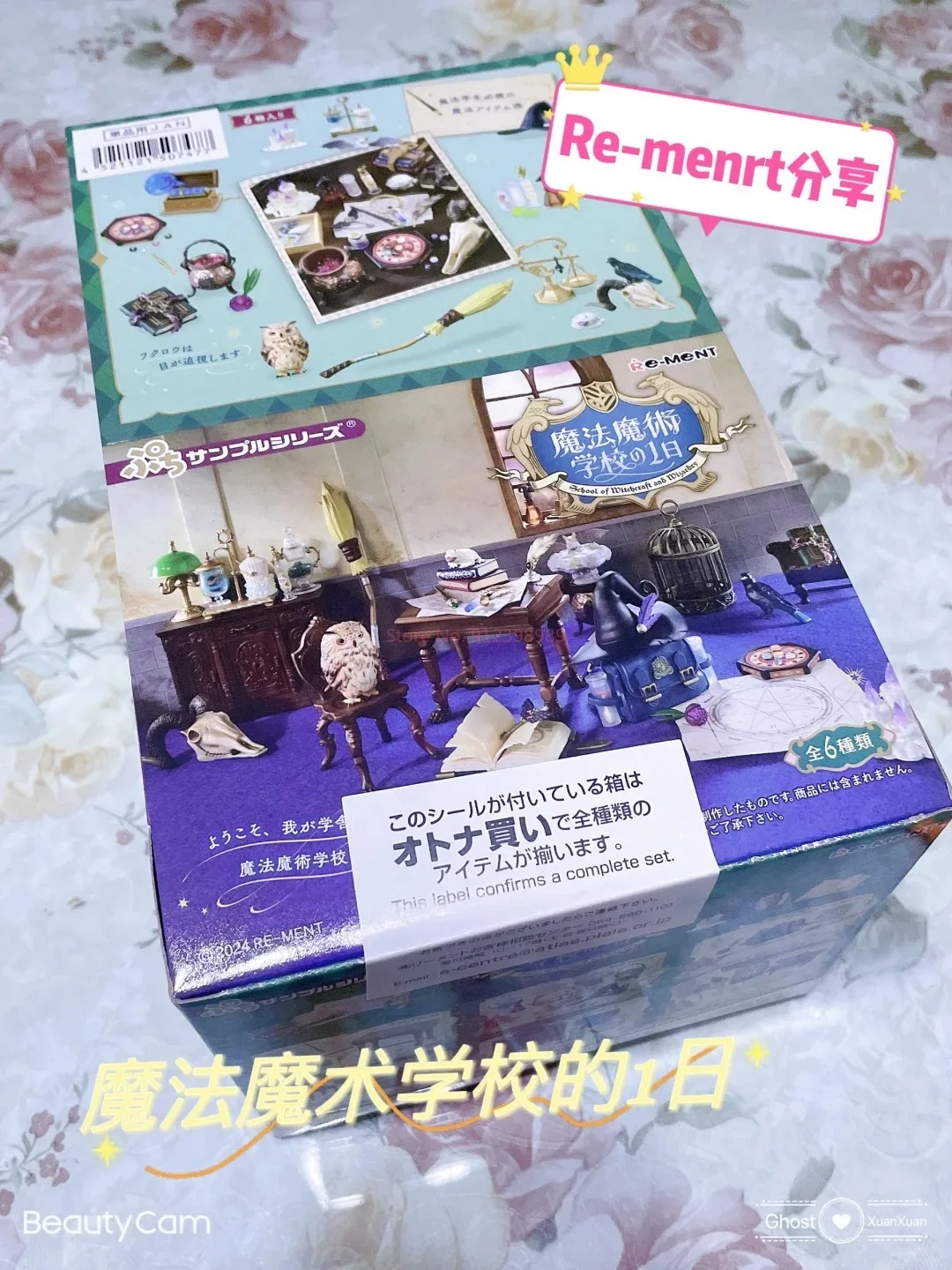 Re-Ment-caja ciega de la serie de la escuela de brujería y hechicería, escena en miniatura, objeto mágico, decoración de habitación, regalo personalizado