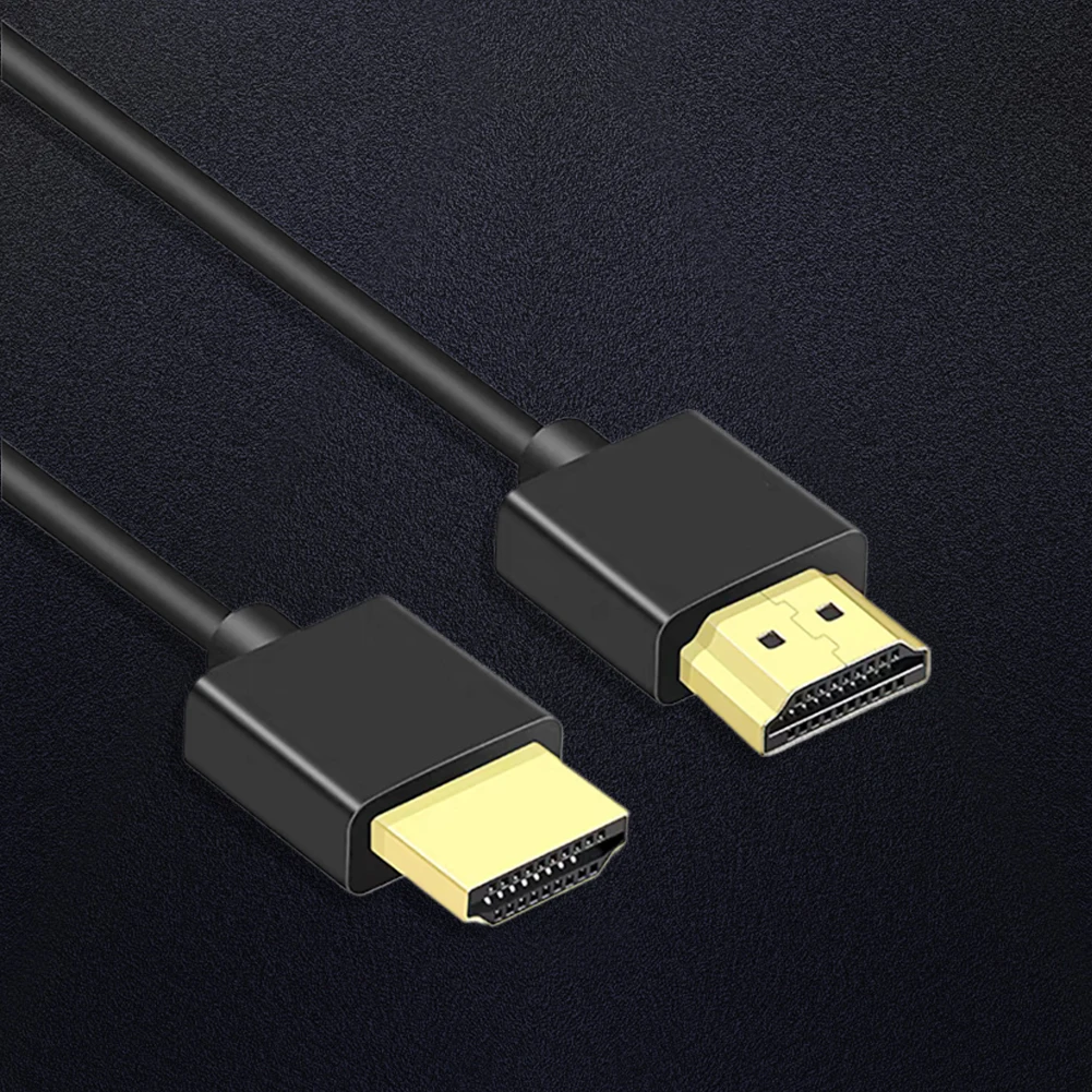 HDMI-Compatible To Micro HDMI-Compatible Cable HDMI-Compatible Cables Male-Male HDMI-Compatible 2.0 Cord Extreme Slim & Flexible