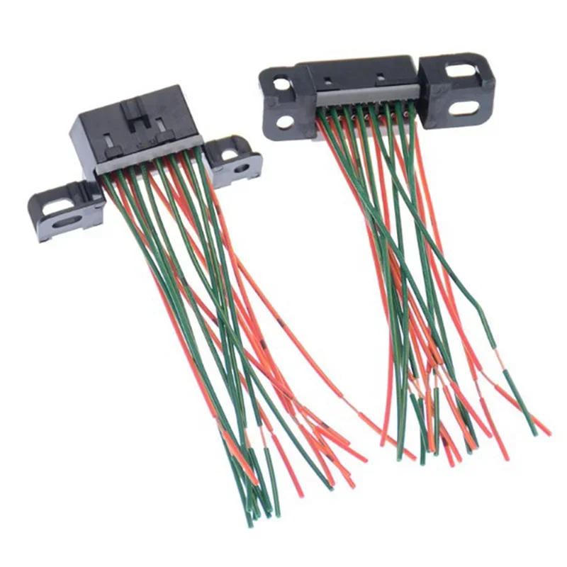 16 Pin Car Computer Detection Universal Connector Main Line Cable Female Extension Connector Obd 2 Adapter Cable