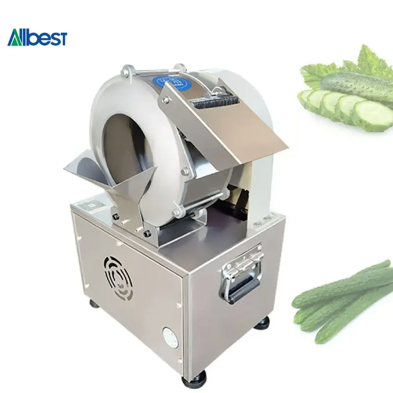 

Commercial Automatic Cabbage Potato Chilli Radish Slicing Machine Multi-Function Vegetable Shredder Cutter Electric Slicer