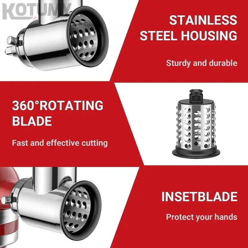 

Commercial and Home Kitchen Machines Includes Noodle Maker Meat Grinder Salad Maker